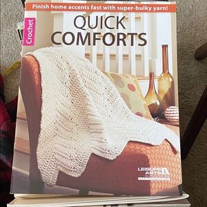 Leisure Arts Quick Comforts Crochet Book